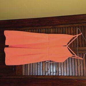 Small women's dress. peach color